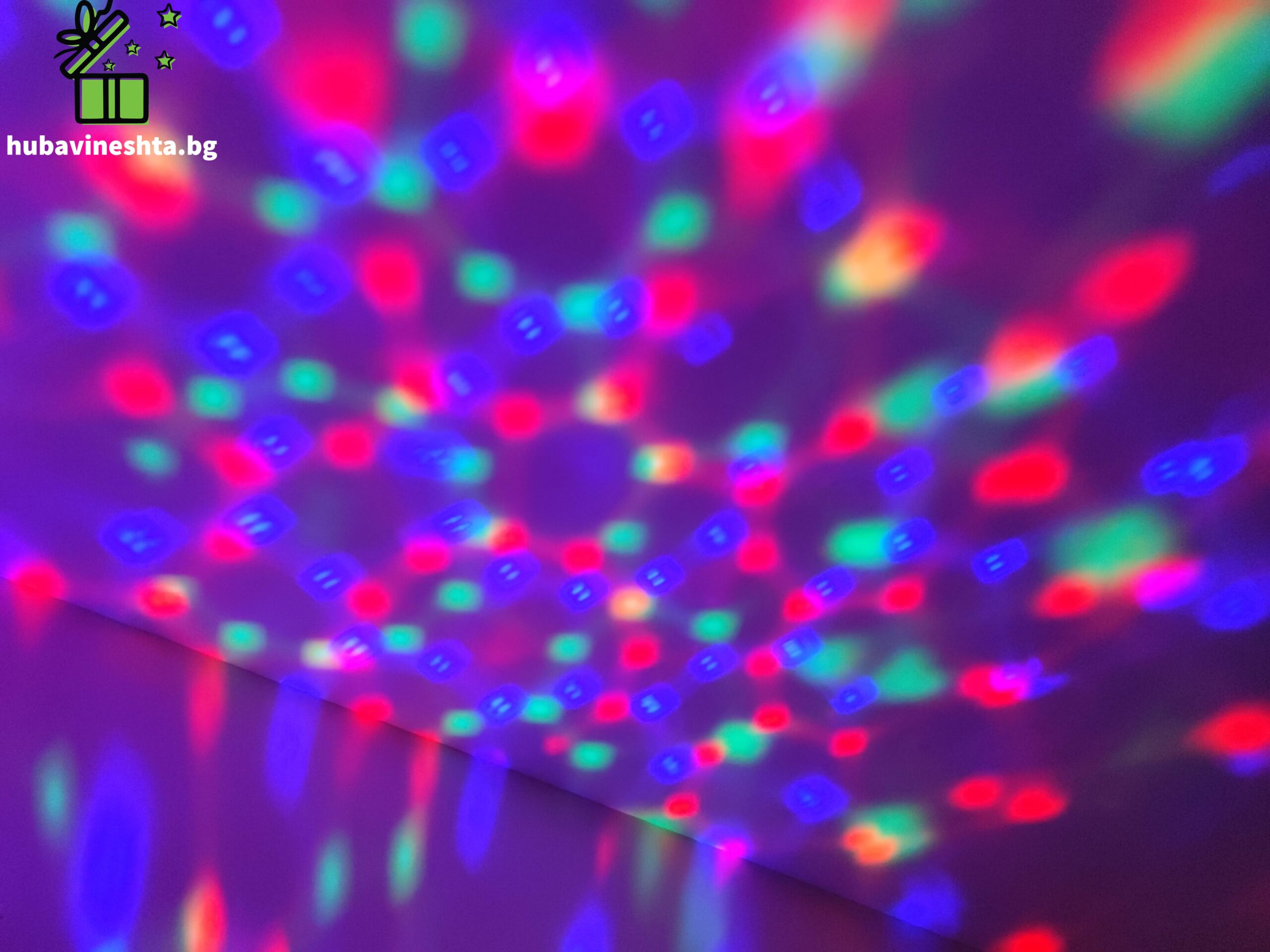 Въртяща се LED диско лампа крушка.3 scaled ВЪРТЯЩА СЕ LED ДИСКО ЛАМПА С КАБЕЛ ВЪРТЯЩА СЕ LED ДИСКО ЛАМПА С КАБЕЛ - Image 2