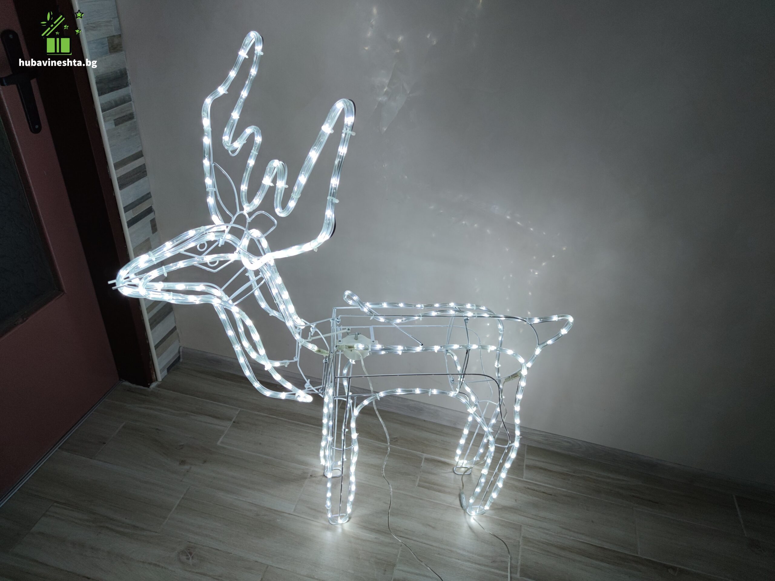 Голям светещ ДВИЖЕЩ СЕ елен коледна украса LED светлина.4 scaled ГОЛЯМ СВЕТЕЩ ЕЛЕН- БЯЛА LED СВЕТЛИНА С ФЛАШ ЕФЕКТ ГОЛЯМ СВЕТЕЩ ЕЛЕН- БЯЛА LED СВЕТЛИНА С ФЛАШ ЕФЕКТ - Image 5