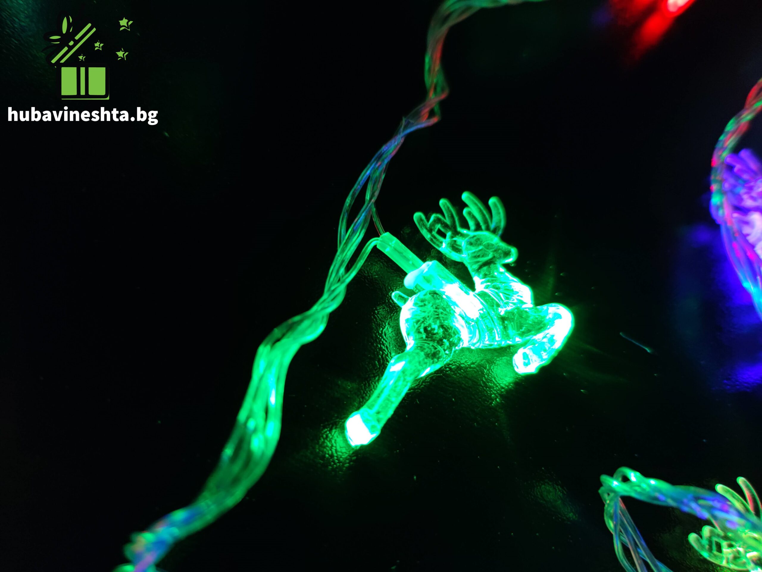 Многоцветни LED коледни лампички елени.3 scaled МНОГОЦВЕТНИ LED КОЛЕДНИ ЛАМПИЧКИ - ЕЛЕНЧЕТА МНОГОЦВЕТНИ LED КОЛЕДНИ ЛАМПИЧКИ - ЕЛЕНЧЕТА - Image 2