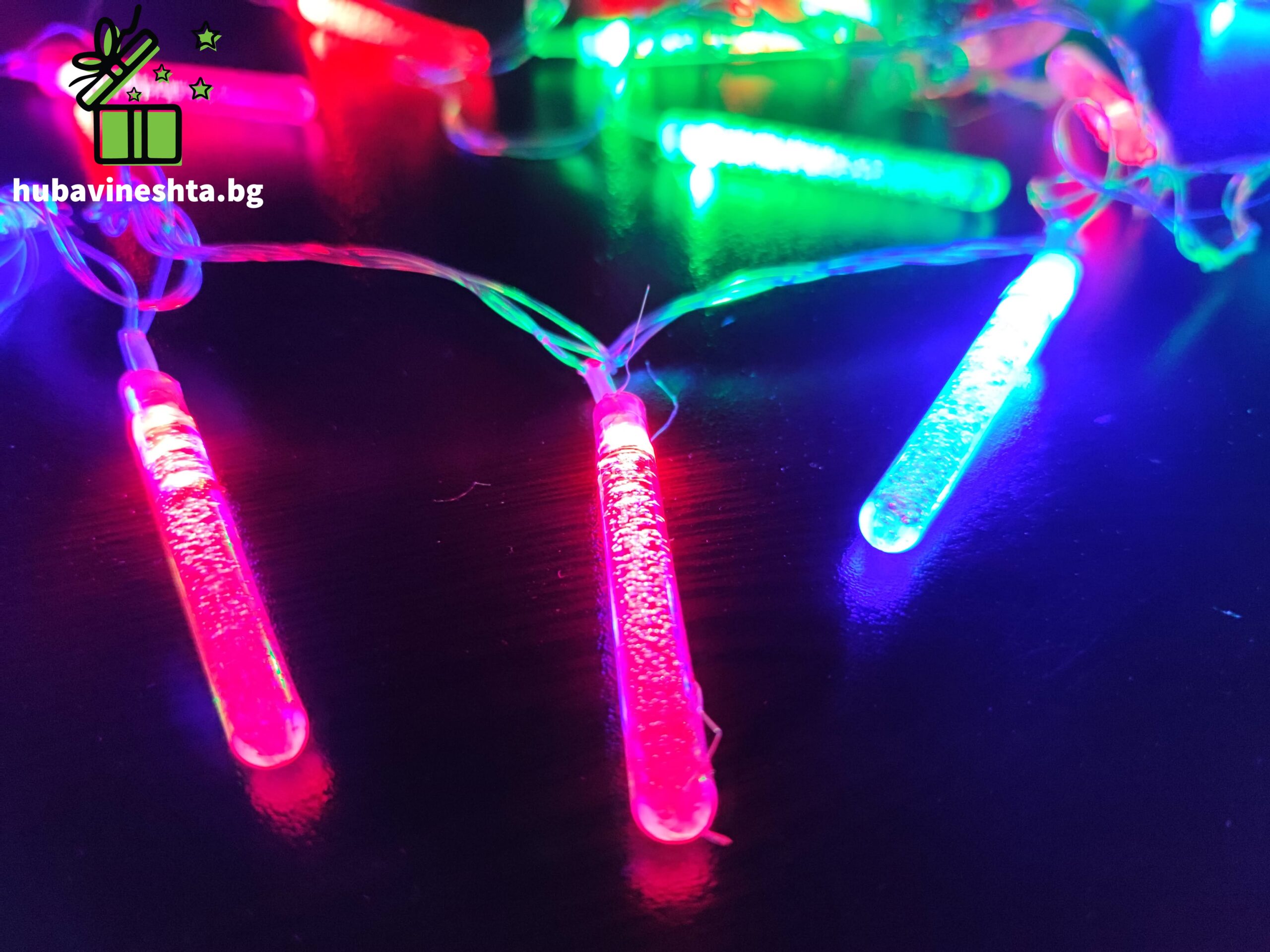 Многоцветни LED коледни лампички ледче.3 scaled МНОГОЦВЕТНИ LED КОЛЕДНИ ЛАМПИЧКИ - ЛЕДЧЕ МНОГОЦВЕТНИ LED КОЛЕДНИ ЛАМПИЧКИ - ЛЕДЧЕ - Image 3
