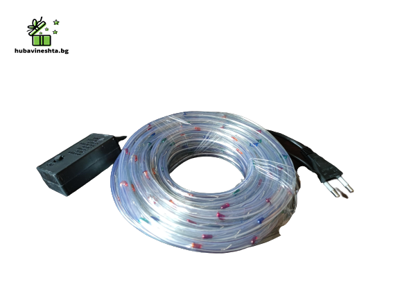 Светещ LED маркуч 10 метра коледна украса.6 СВЕТЕЩ LED МАРКУЧ - 10 МЕТРА СВЕТЕЩ LED МАРКУЧ - 10 МЕТРА - Image 5