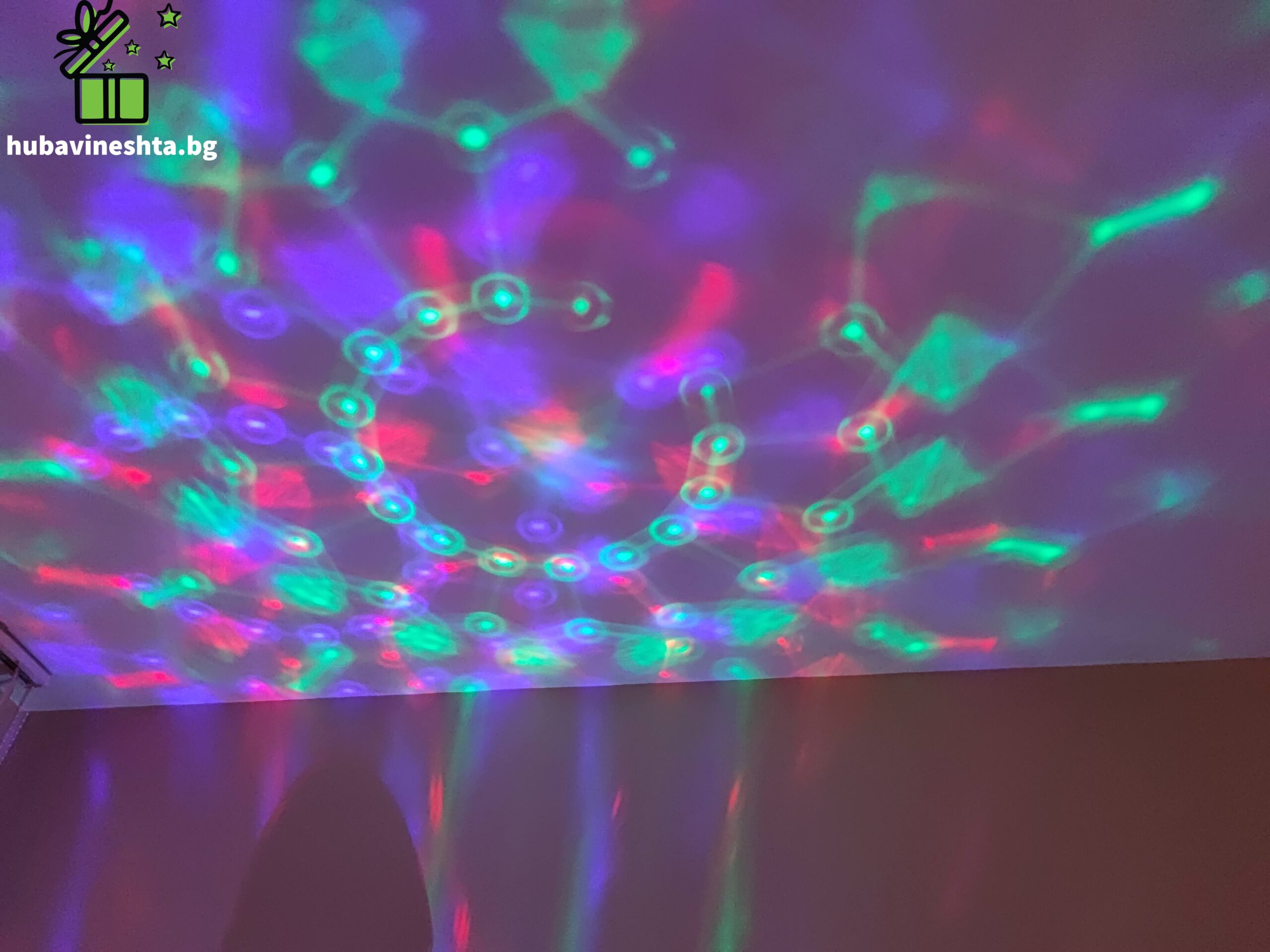 диско топка.5 scaled ВЪРТЯЩА СЕ LED ДИСКО ТОПКА Въртяща се LED диско топка- оранжева