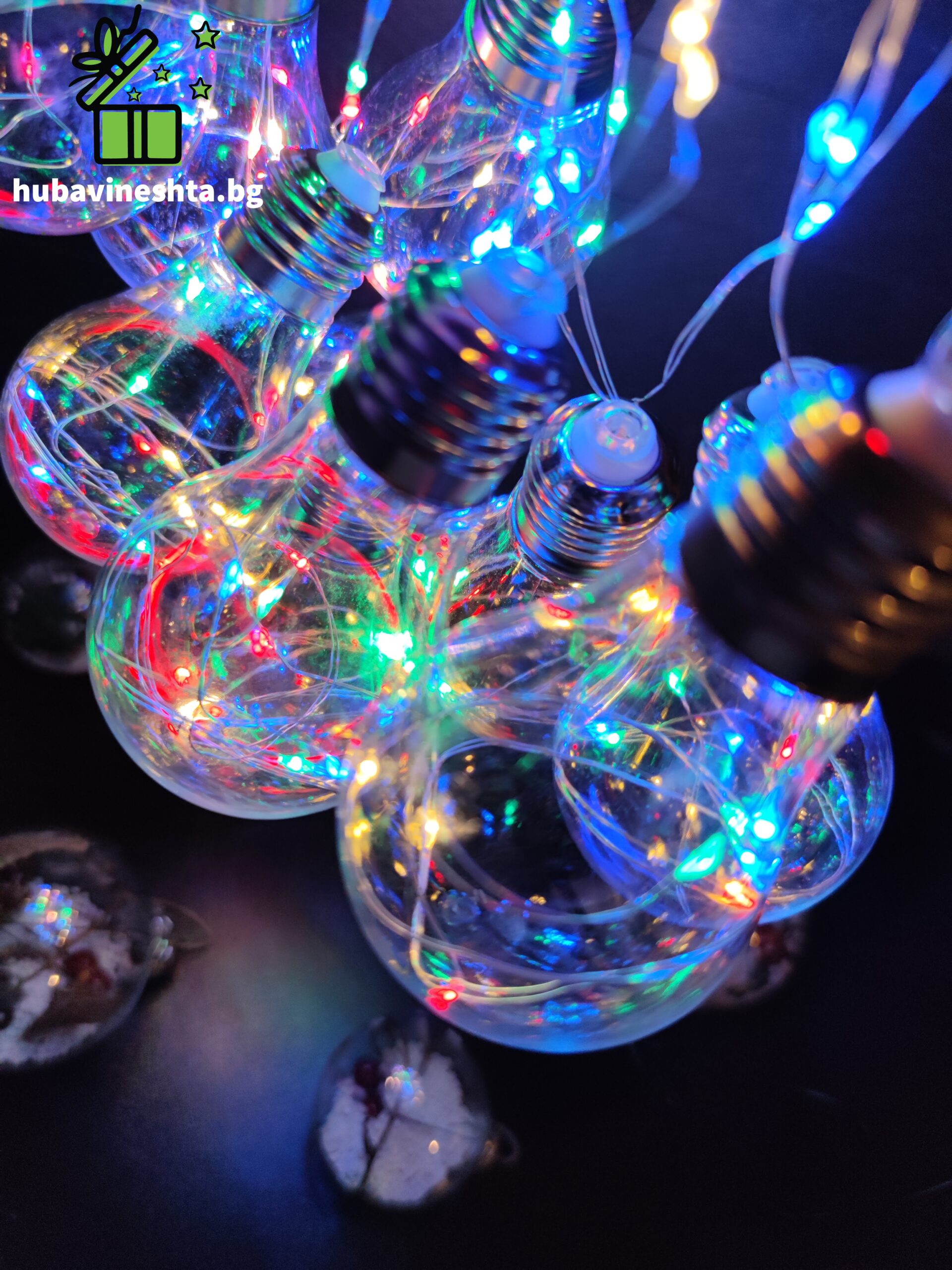 коледни лампички купър крушки разноцветни.4 scaled КОЛЕДЕН LED ГИРЛЯНД КУПЪР - КРУШКИ РАЗНОЦВЕТНИ КОЛЕДЕН LED ГИРЛЯНД КУПЪР - КРУШКИ РАЗНОЦВЕТНИ - Image 4