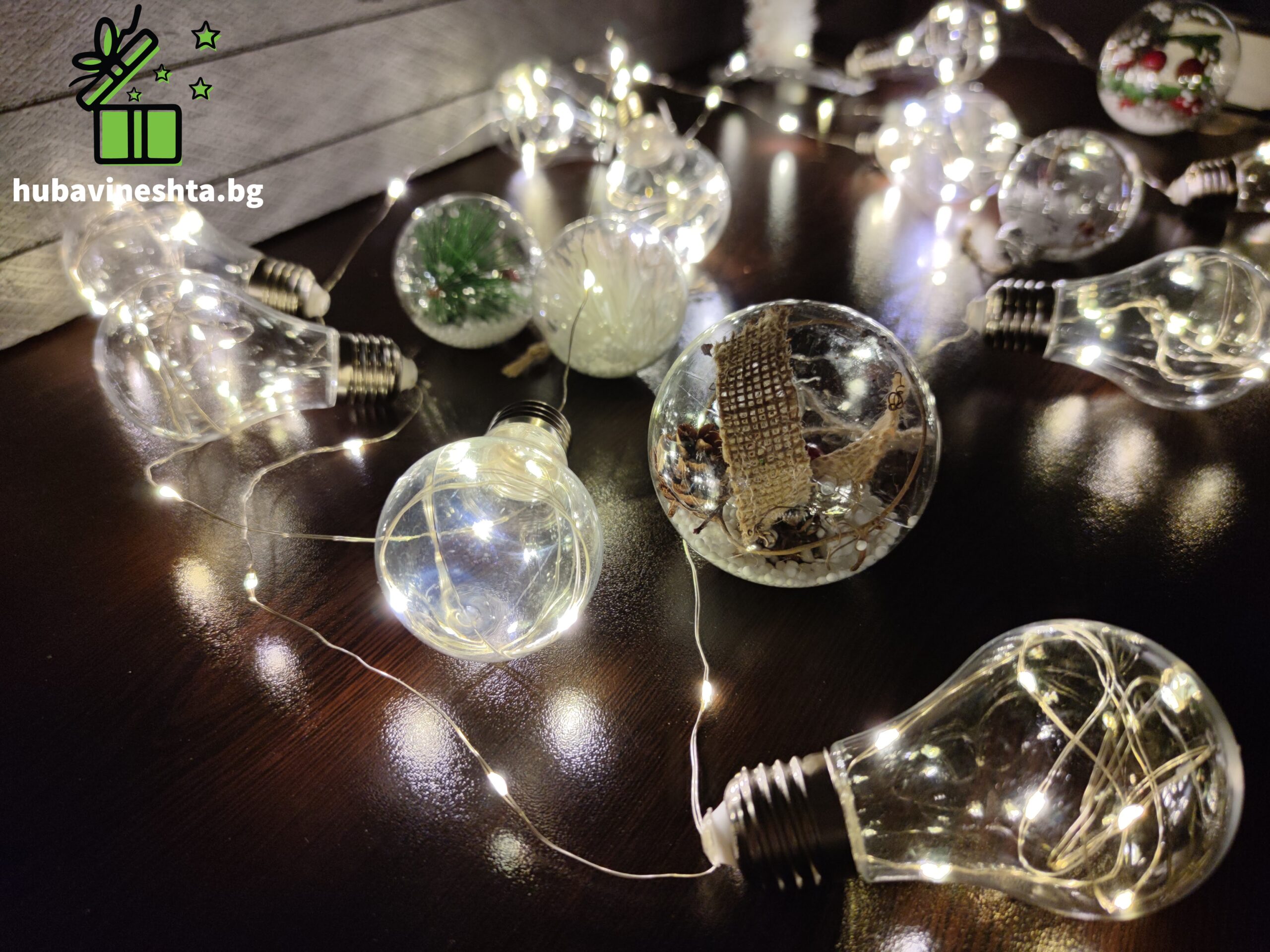 коледни лампички купър крушки топло бели.3 scaled КОЛЕДЕН LED ГИРЛЯНД КУПЪР - КРУШКИ ТОПЛО БЯЛА СВЕТЛИНА КОЛЕДЕН LED ГИРЛЯНД КУПЪР - КРУШКИ ТОПЛО БЯЛА СВЕТЛИНА - Image 3