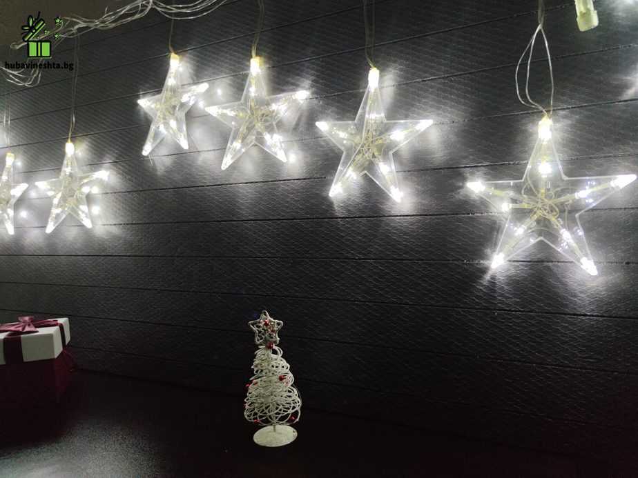 коледен гирлянд със снежинки.3 scaled СВЕТЕЩ LED ГИРЛЯНД СЪС ЗВЕЗДИ ЗА ВЪНШНА УПОТРЕБА СВЕТЕЩ LED ГИРЛЯНД СЪС ЗВЕЗДИ ЗА ВЪНШНА УПОТРЕБА - Image 2
