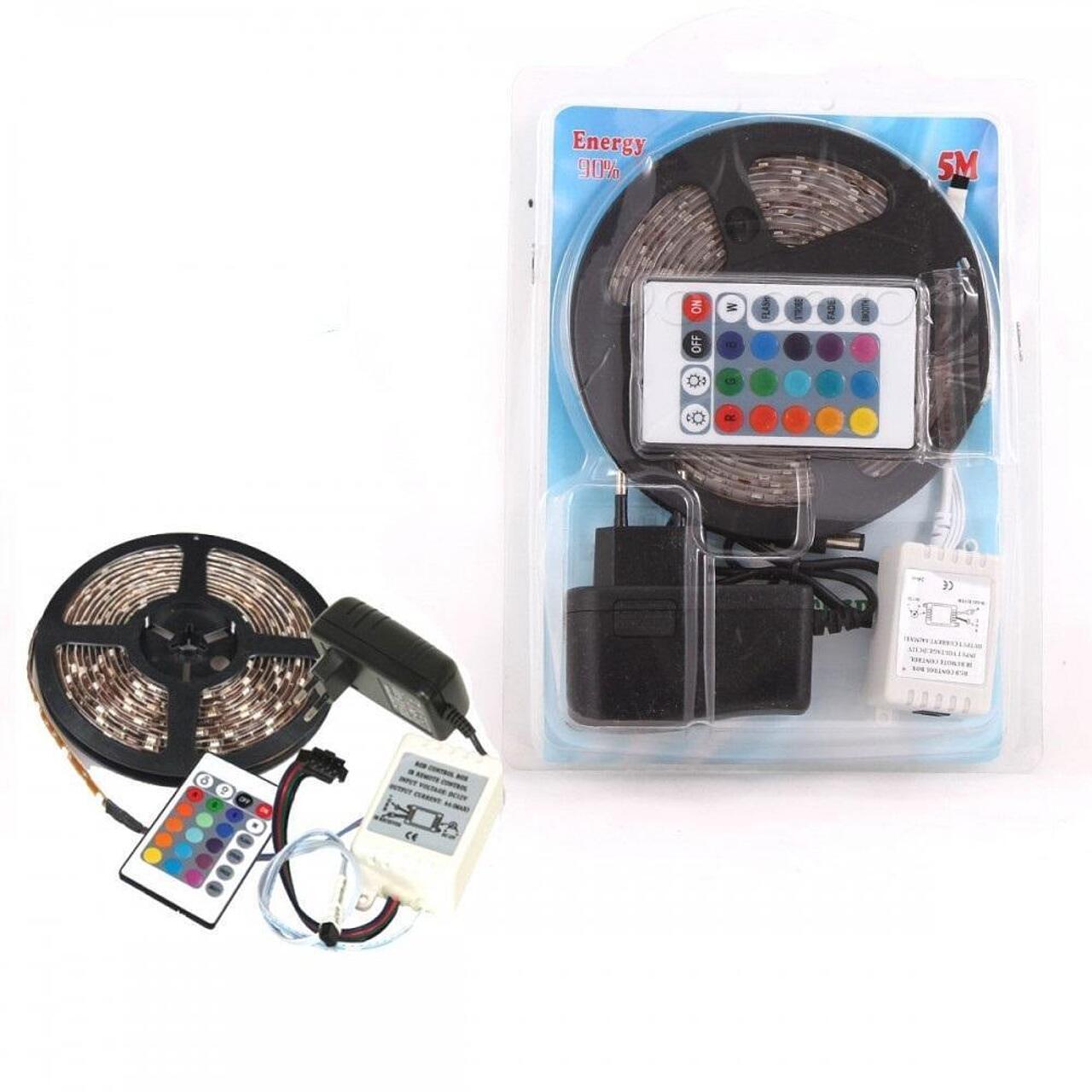 led lenta cvetna rgb 5m vodoustojciva i distancionno promo LED ЛЕНТА RGB 5 МЕТРА + ДИСТАНЦИОННО LED ЛЕНТА RGB 5 МЕТРА + ДИСТАНЦИОННО - Image 8