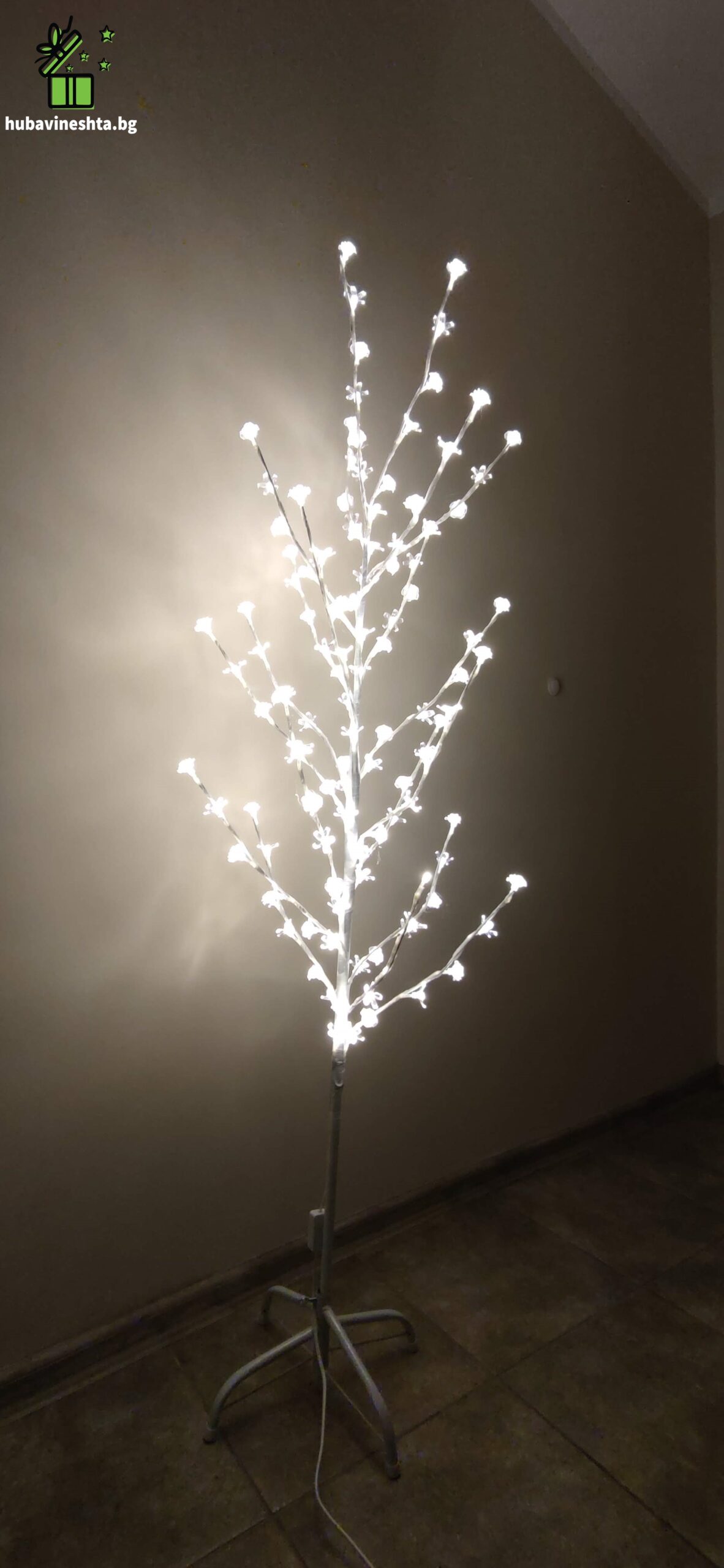 светещо дърво голямо 1 scaled ДЕКОРАТИВНО СВЕТЕЩО LED ДЪРВО - ГОЛЯМО ДЕКОРАТИВНО СВЕТЕЩО LED ДЪРВО - ГОЛЯМО - Image 2