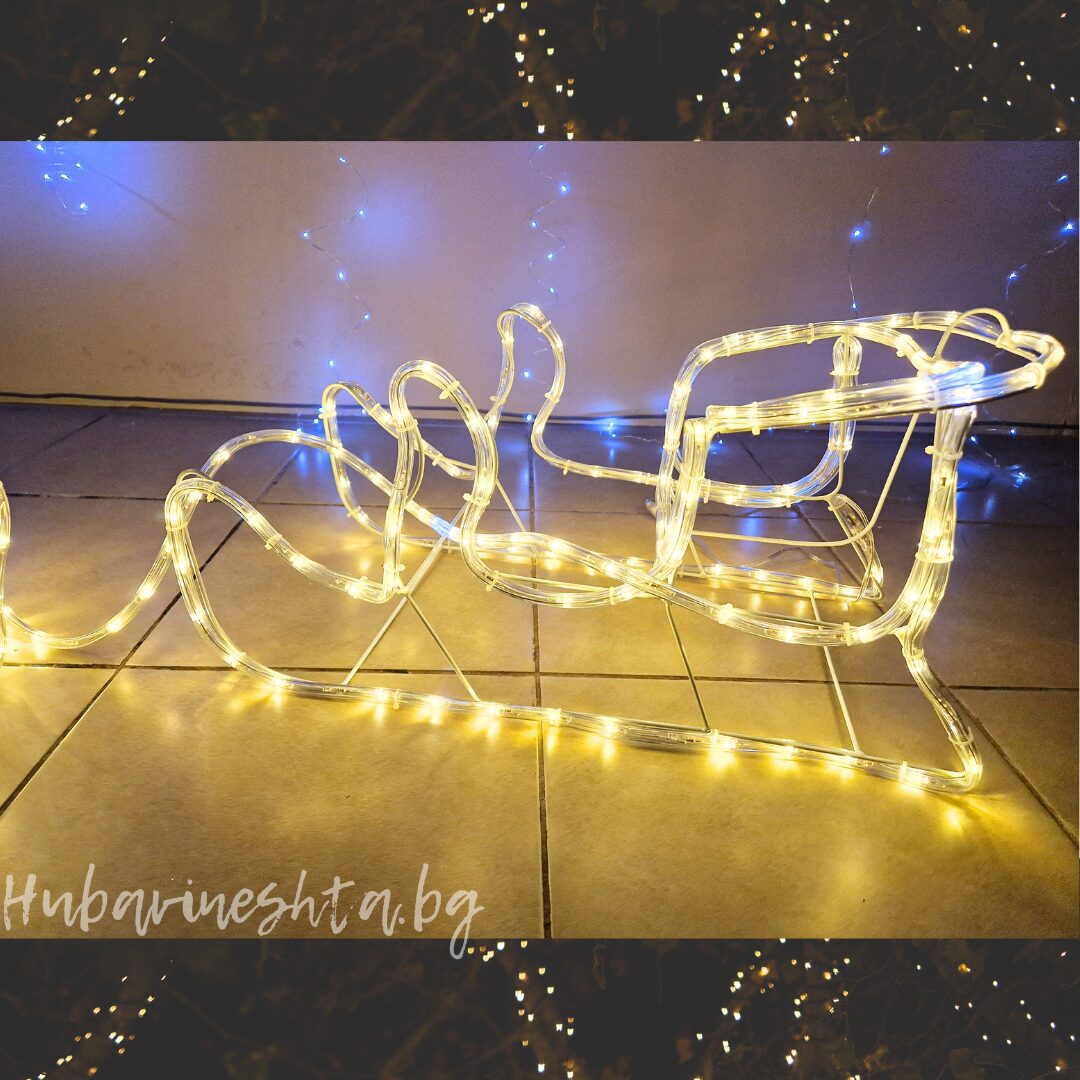 svetesht elen s sheina led toplo bql koledna ukrasa 2 СВЕТЕЩ ЕЛЕН И ШЕЙНА С ФЛАШ ЕФЕКТ - ГОЛЯМ svetesht-elen-s-sheina-led-toplo-bql-koledna-ukrasa