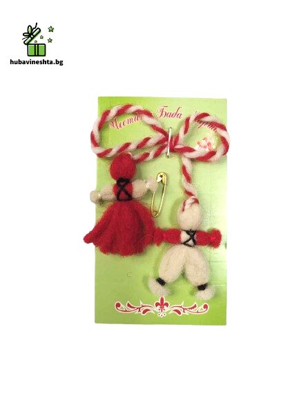 martenitsa za zakachvane МАРТЕНИЦА ЗА ЗАКАЧВАНЕ КАСИЧЕСКА Мартеница за закачване класическа