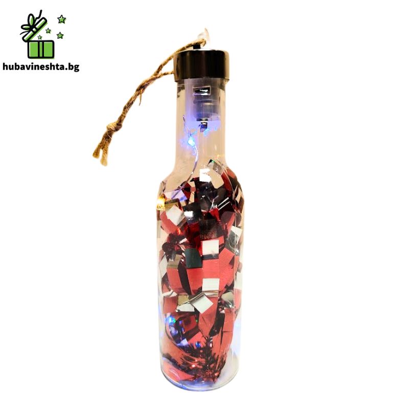 koledna sveteshta igrachka 8 КОЛЕДНА СВЕТЕЩА ИГРАЧКА ЗА ЕЛХА Коледна светеща играчка за елха