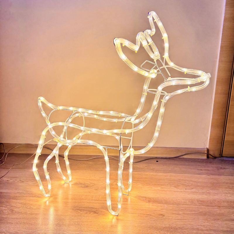 led svetest elen koledna ukrasa 1 СВЕТЕЩ ЕЛЕН - LED СВЕТЛИНА ТОПЛО БЯЛ led-svetest-elen-koledna-ukrasa (1)