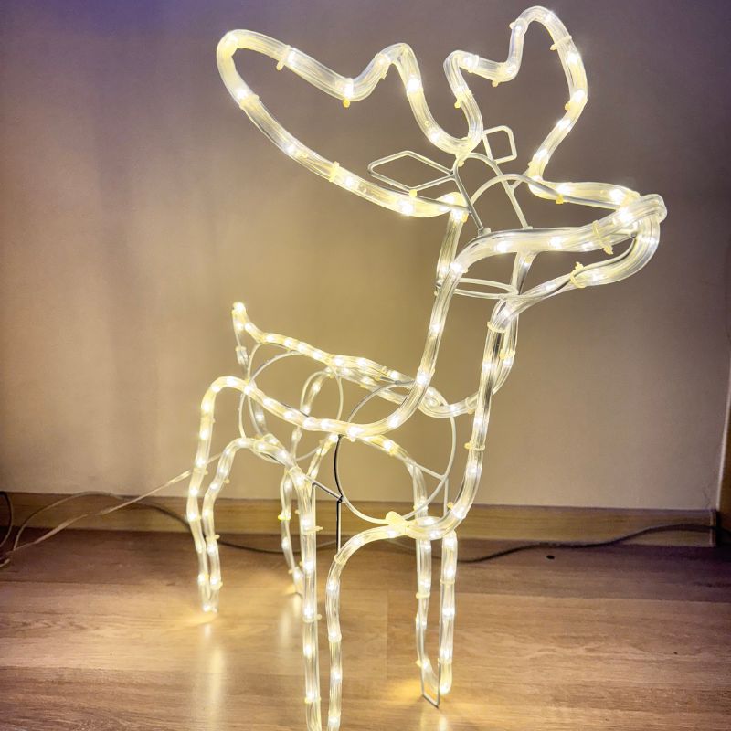 led svetest elen koledna ukrasa 3 СВЕТЕЩ ЕЛЕН - LED СВЕТЛИНА ТОПЛО БЯЛ led-svetest-elen-koledna-ukrasa (3)