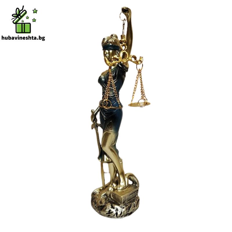 podaryk suvenir statuetka 002 СТАТУЕТКА - СУВЕНИР НА БОГИНЯТА ТЕМИДА СТАТУЕТКА - СУВЕНИР НА БОГИНЯТА ТЕМИДА - Image 2