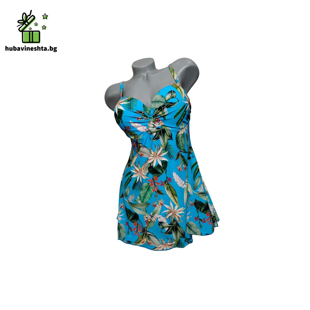 tankini s bikini cvetni 10 ТАНКИНИ С БИКИНИ ПЛЮС РАЗМЕР С ЦВЕТЯ Танкини с бикини плюс размер с цветя