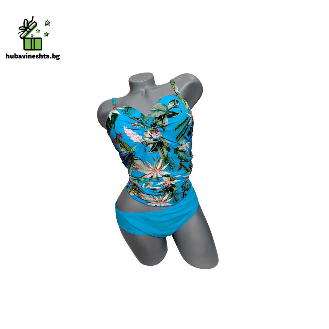 tankini s bikini cvetni 11 ТАНКИНИ С БИКИНИ ПЛЮС РАЗМЕР С ЦВЕТЯ ТАНКИНИ С БИКИНИ ПЛЮС РАЗМЕР С ЦВЕТЯ - Image 2