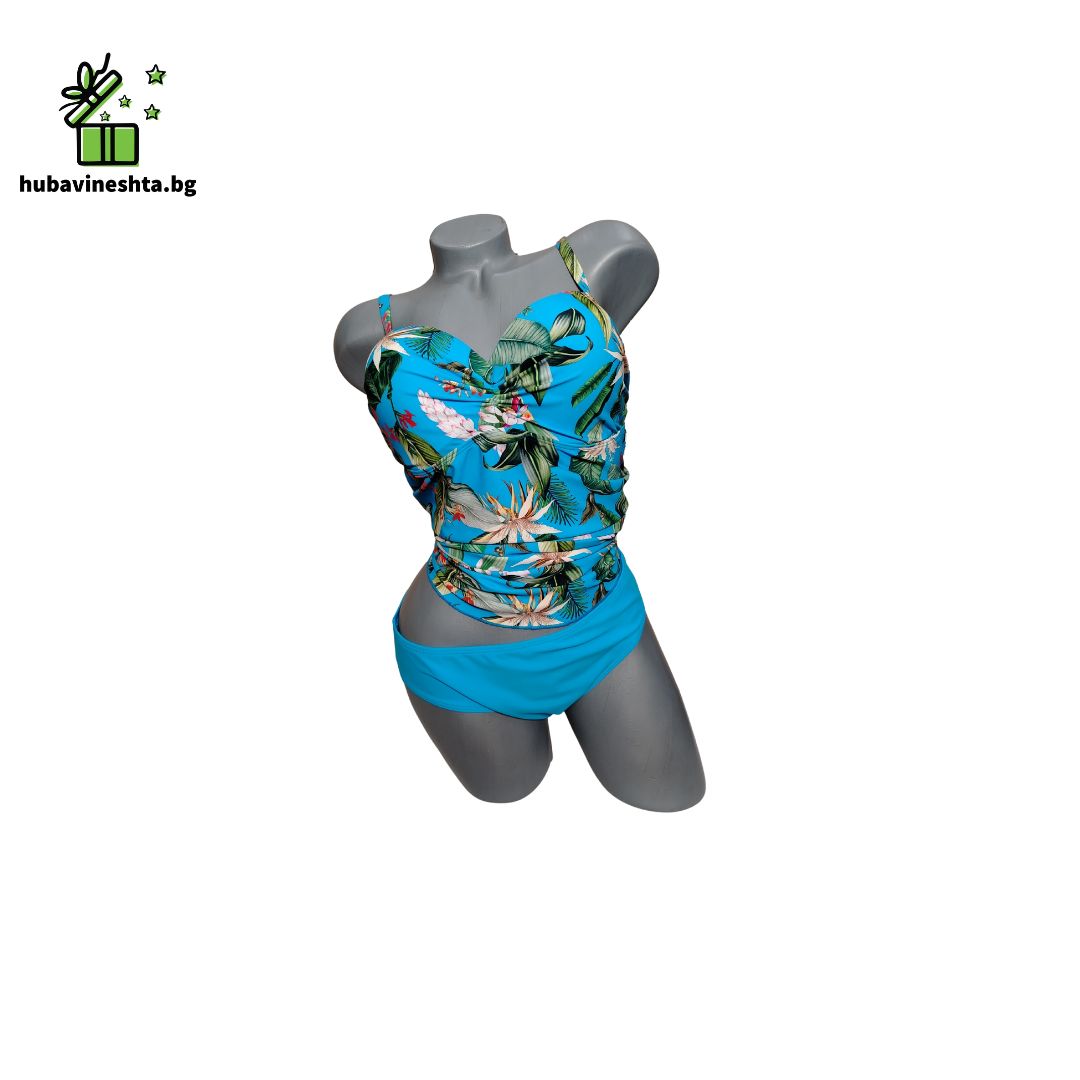 tankini s bikini cvetni 12 ТАНКИНИ С БИКИНИ ПЛЮС РАЗМЕР С ЦВЕТЯ ТАНКИНИ С БИКИНИ ПЛЮС РАЗМЕР С ЦВЕТЯ - Image 4