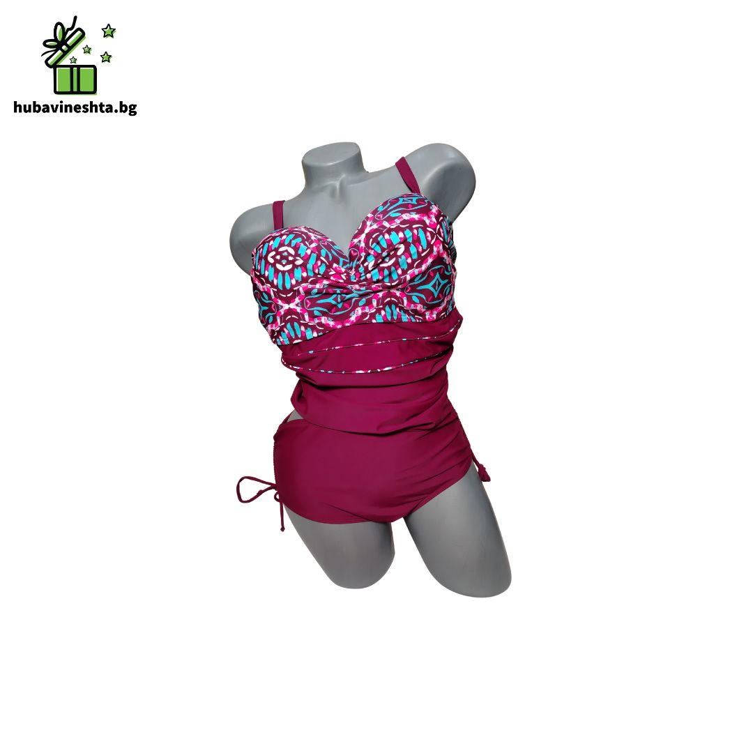 tankini s bikini s tvyrda chashka 1 ТАНКИНИ С БИКИНИ ПЛЮС РАЗМЕР С ТВЪРДА ЧАШКА ТАНКИНИ С БИКИНИ ПЛЮС РАЗМЕР С ТВЪРДА ЧАШКА - Image 2