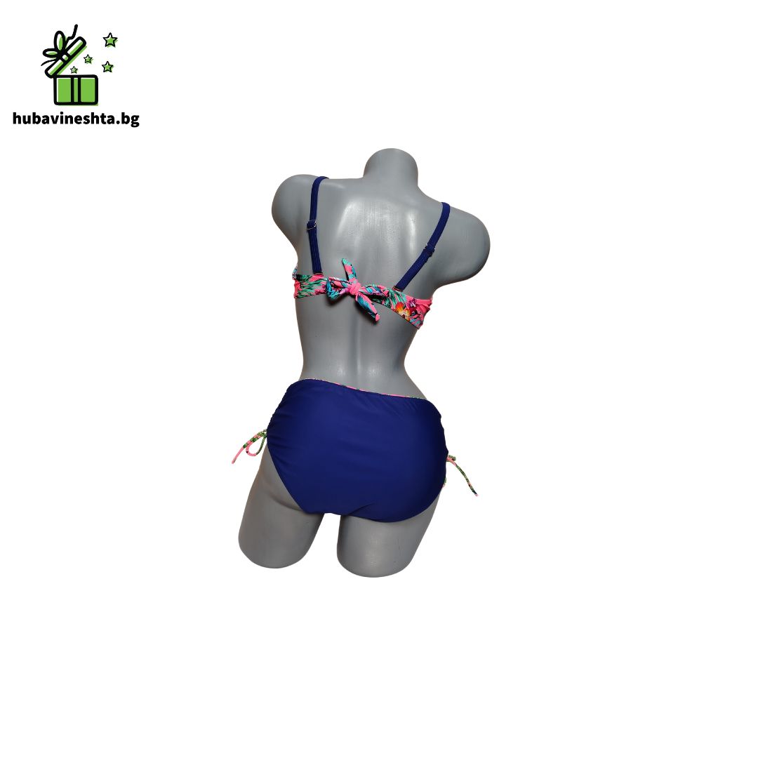 banski damski s bikini 15 БАНСКИ ДВЕ ЧАСТИ С ТРОПИЧЕСКИ ЦВЕТЯ БАНСКИ ДВЕ ЧАСТИ С ТРОПИЧЕСКИ ЦВЕТЯ - Image 2