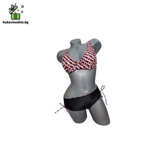 banski damski s bikini 18 Demo Евтини дамски бански в черно с червено