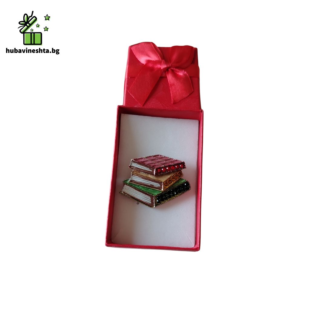 podaruk broshka 2 Стилен подарък - брошка книга - 2 Стилен подарък - брошка книга - 2